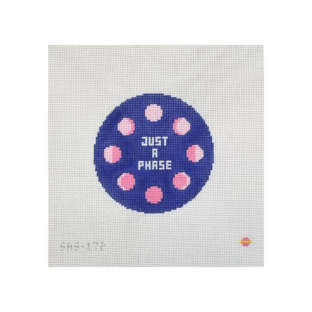 Just a Phase Needlepoint Canvas 18 mesh - homesewn