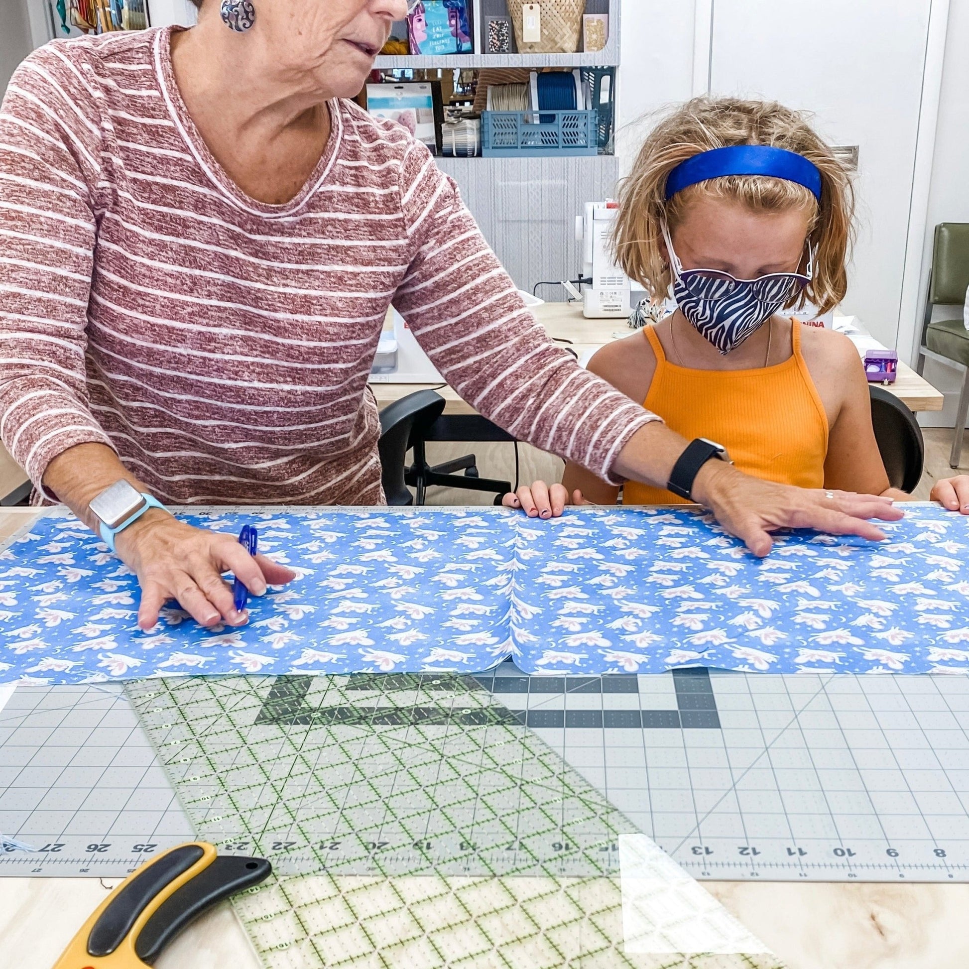 KIDS CLASS - Beginner Machine Sewing 101 Class - Materials Included - homesewn