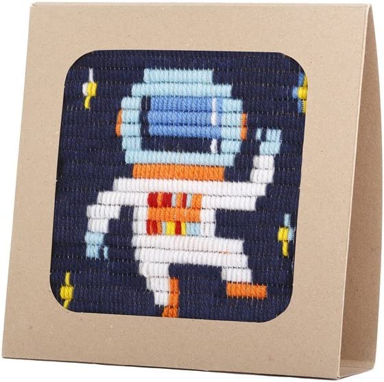 Kids Needlepoint Kit - Astronaut - homesewn