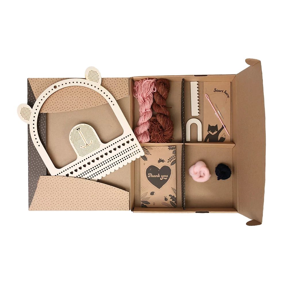 Kids Weaving Kit - Bear - homesewn