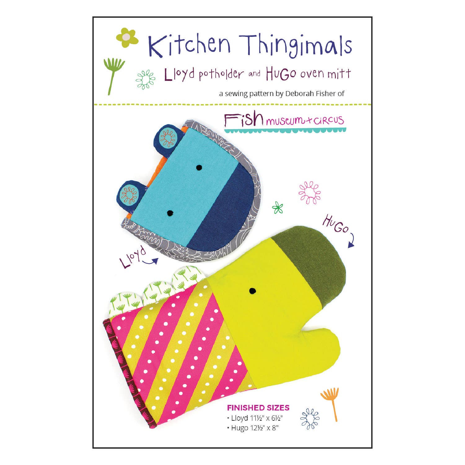 Kitchen Thingimal Pattern - homesewn