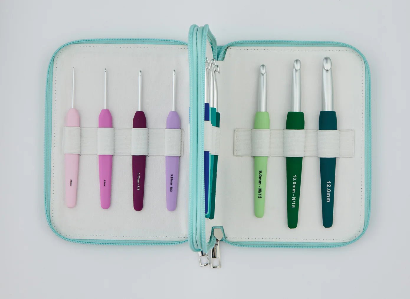 KnitPro Waves 2.0 Crochet Hooks Grande Set - homesewn