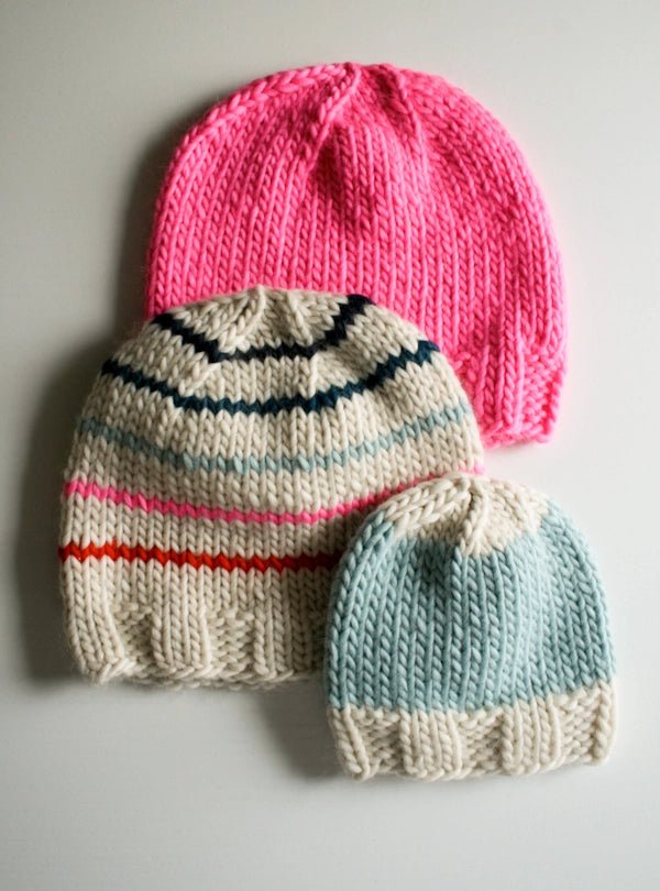 Knitting Class: Super Soft Hats for Everyone - homesewn