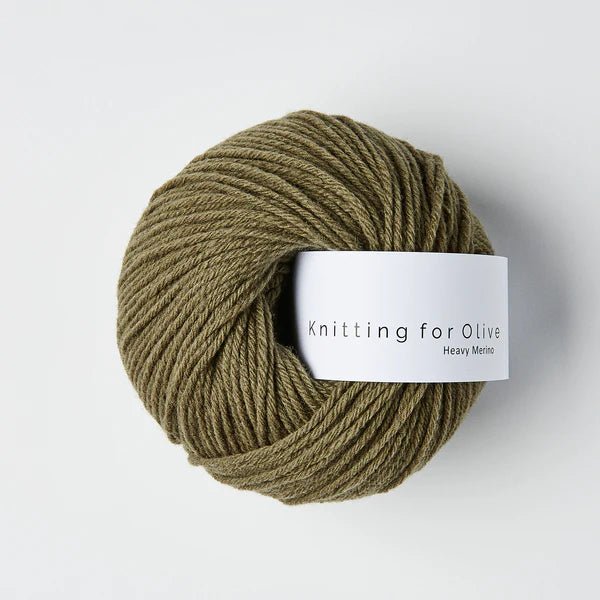 Knitting for Olive Heavy Merino - Worsted Weight 50g - homesewn