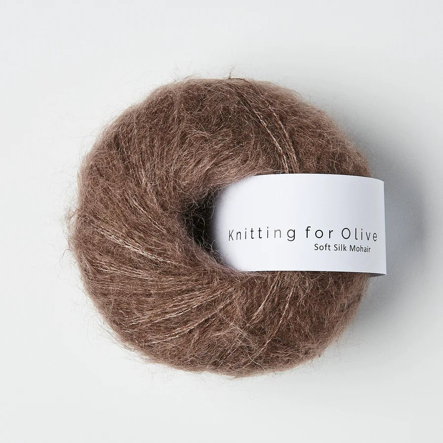 Knitting for Olive Soft SIlk Mohair - Lace Weight 25g - homesewn