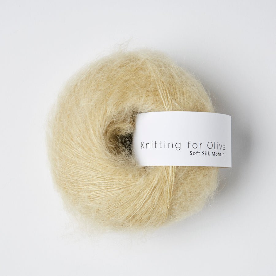 Knitting for Olive Soft SIlk Mohair - Lace Weight 25g - homesewn