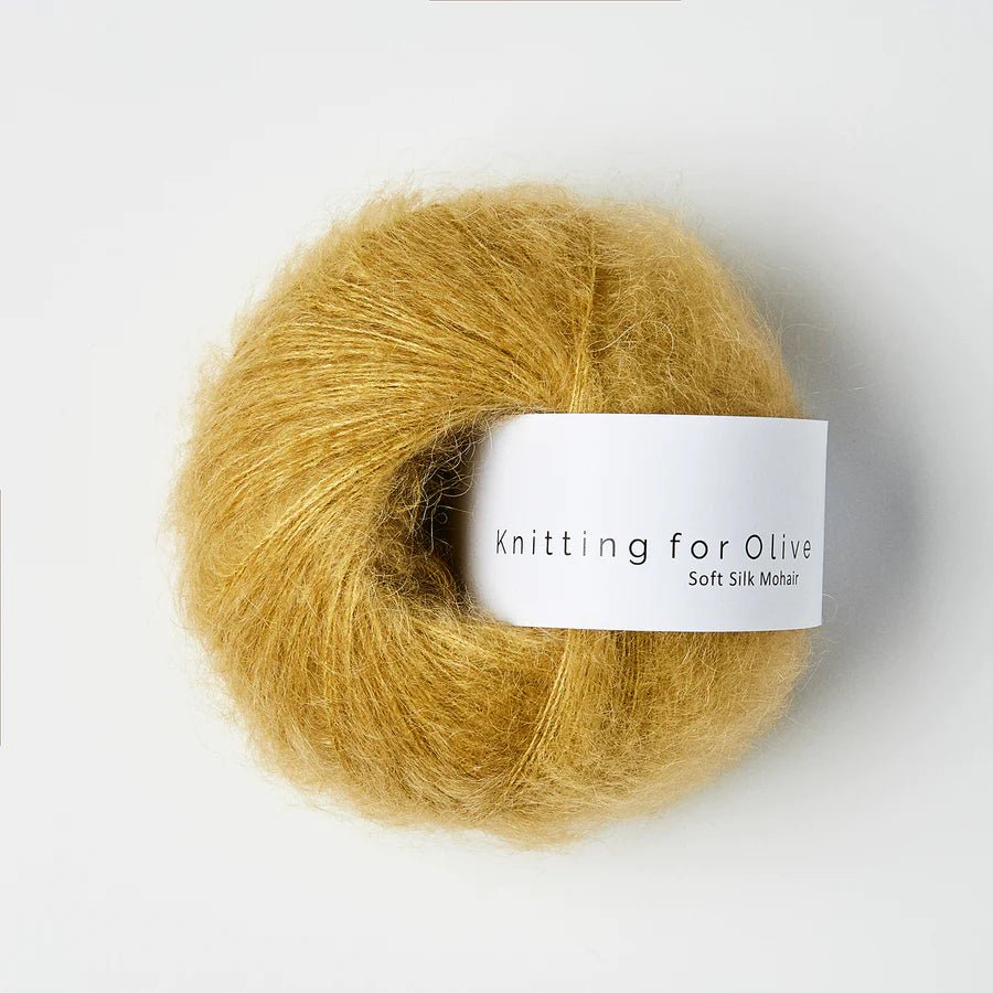 Knitting for Olive Soft SIlk Mohair - Lace Weight 25g - homesewn