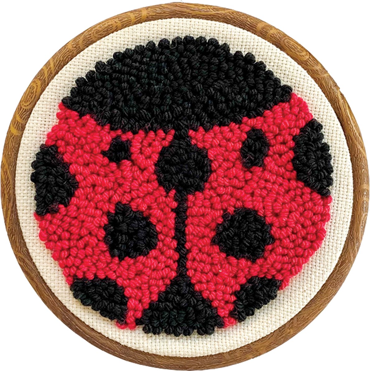 Ladybug Punch Needle Kit - homesewn