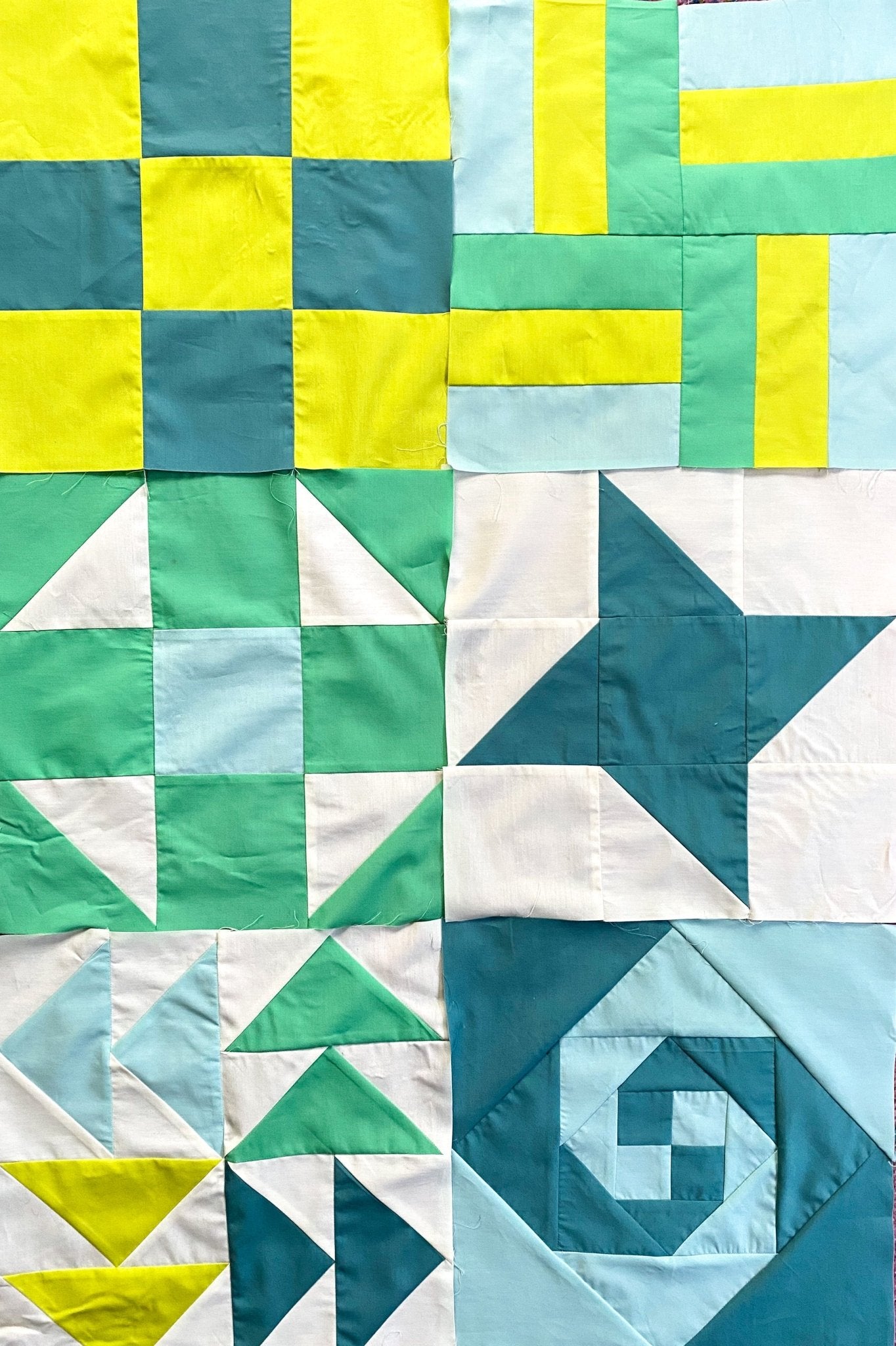 Learn To Quilt Class - Basic Blocks through Binding - homesewn