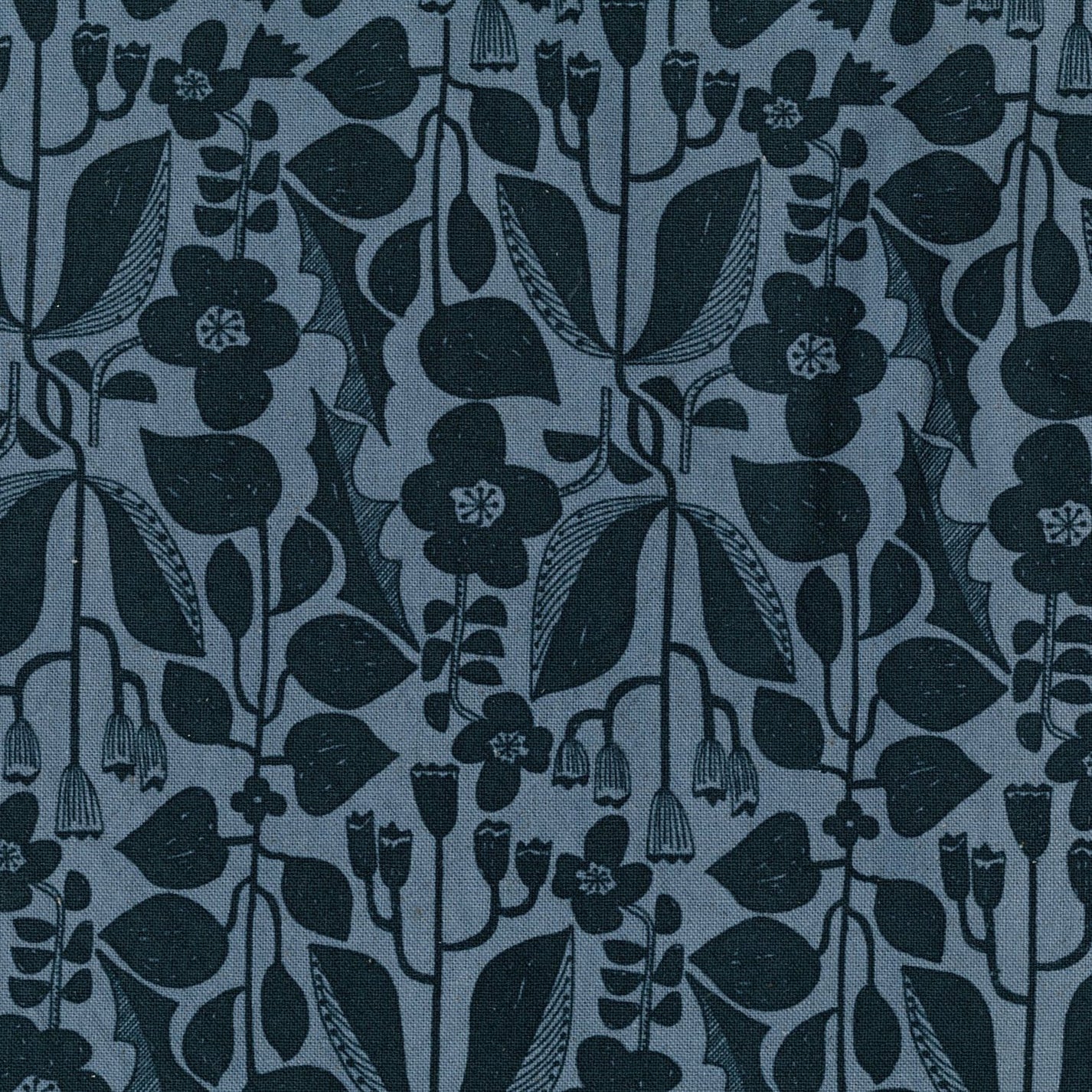 Linnea Modern Botanical Canvas - Kokka - homesewn