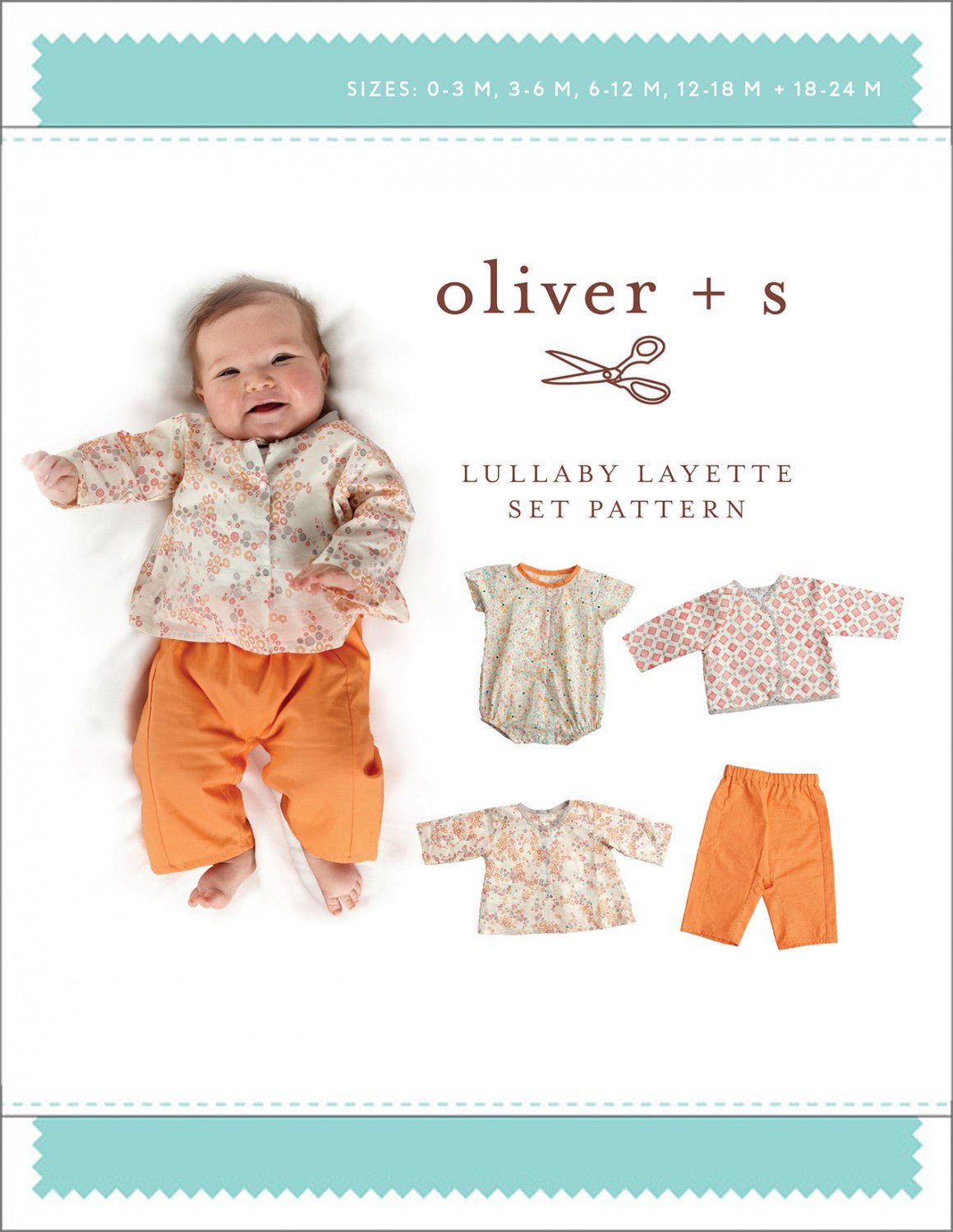 Lullaby Layette Pattern - homesewn