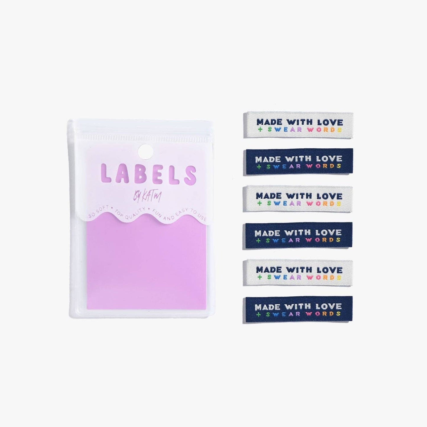 Made With Love & Swear Words Labels - homesewn