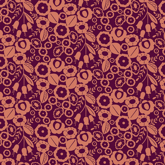 MC106 - BO4C Emilia - Adele - Burnt Orange - Cotton Canvas Fabric - homesewn