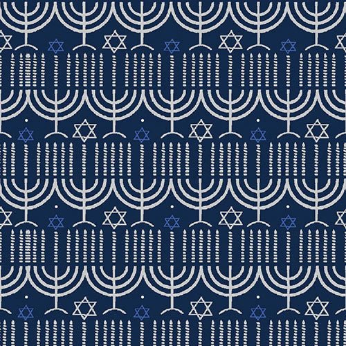 Menorah - Blue Holidays - homesewn