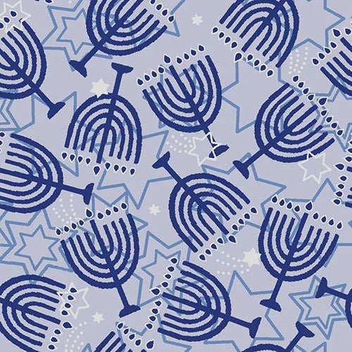 Menorah Toss - Blue Holidays - homesewn