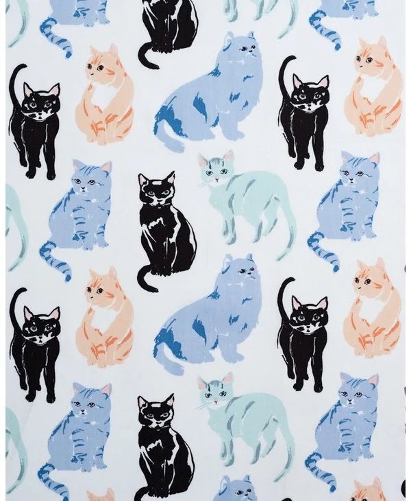 Miau - Kitty Garden - ORGANIC Poplin - homesewn