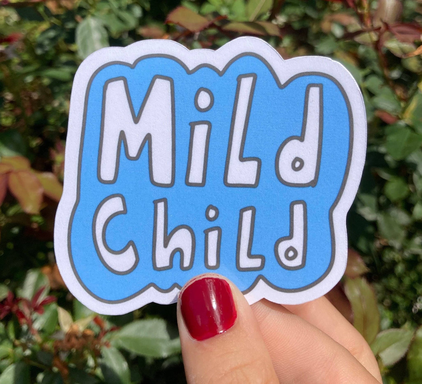 Mild Child Sticker - homesewn