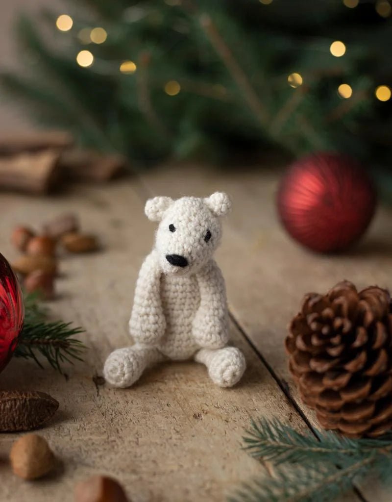 Mini Piotr the Polar Bear Kit - homesewn