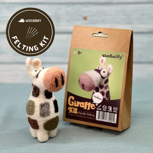 Needle Felting Giraffe Kit - homesewn