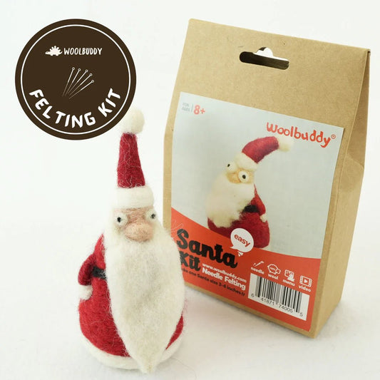 Needle Felting Santa Kit - homesewn