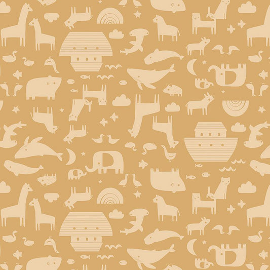 Noah Guy - Gold - Noah's Ark - homesewn