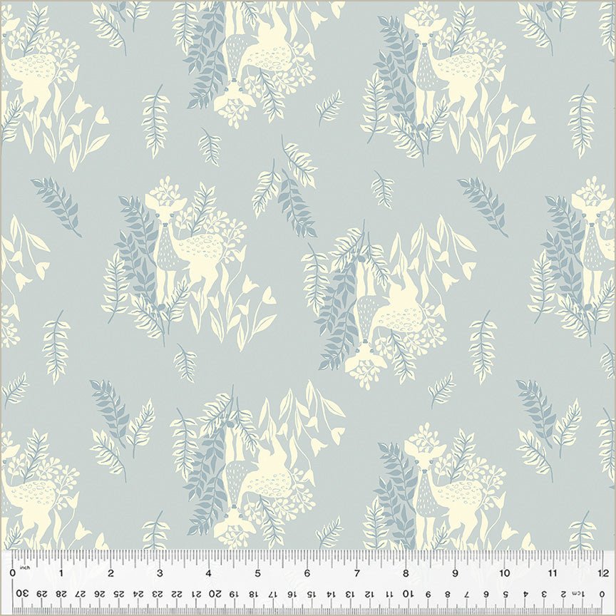 ORGANIC Doe a Deer - Cloud - Under the Canopy - homesewn