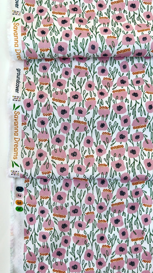 ORGANIC Groundcover - Savanna Dreams - Cloud 9 Quilting Cotton - homesewn