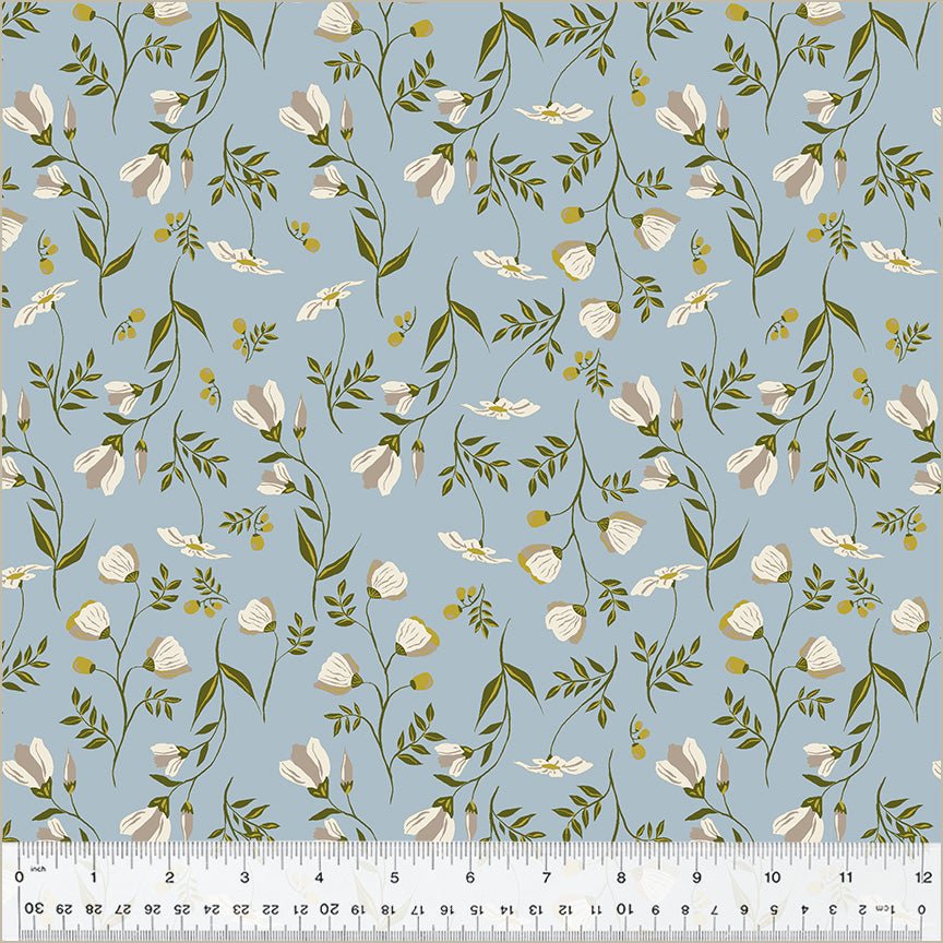 ORGANIC Wildflower - Sky - Under the Canopy - homesewn