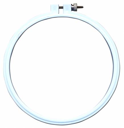 Pastel Blue Embroidery Hoop 7" Diameter - homesewn