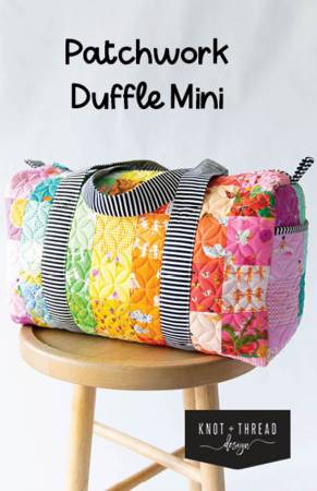 Patchwork Duffle MINI Pattern - homesewn