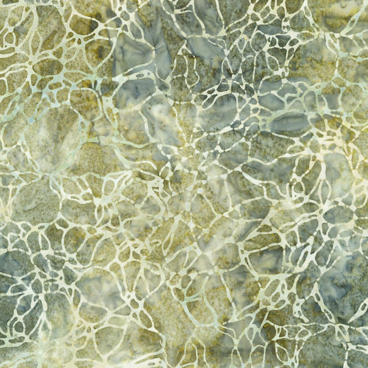 Patterns in Nature Batik - Khaki - homesewn