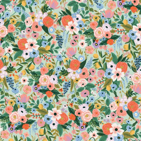 Petite Garden Party - Mint - Rifle Paper Co. Orchard - homesewn