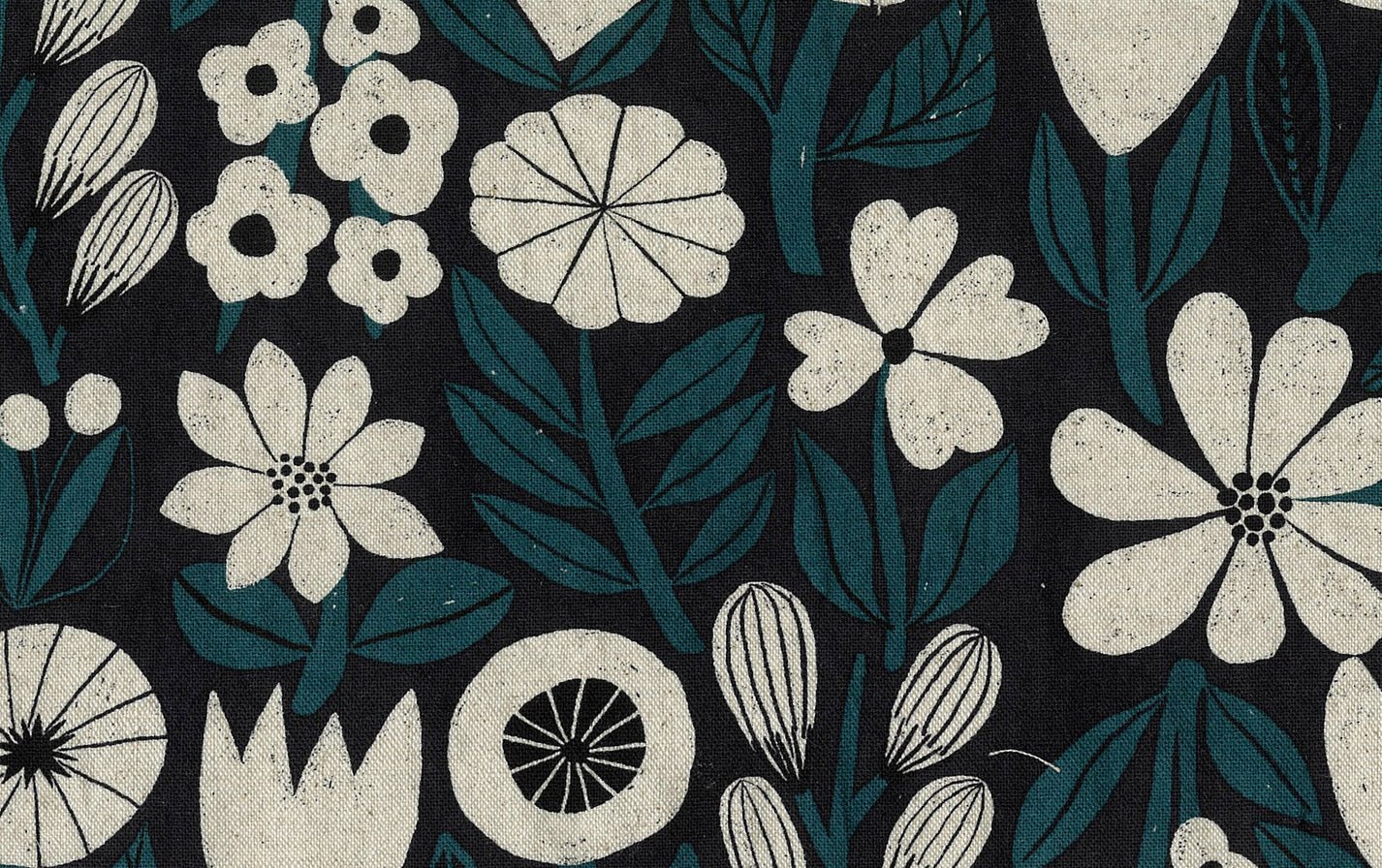 PREORDER Flowers Canvas - Gather by Bookhou - homesewn