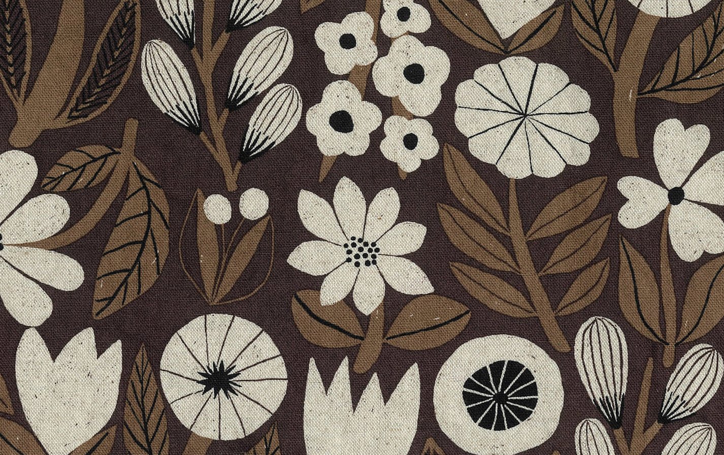 PREORDER Flowers Canvas - Gather by Bookhou - homesewn