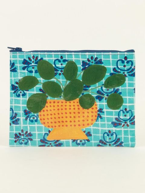 Pretty Plant Zipper Pouch - homesewn