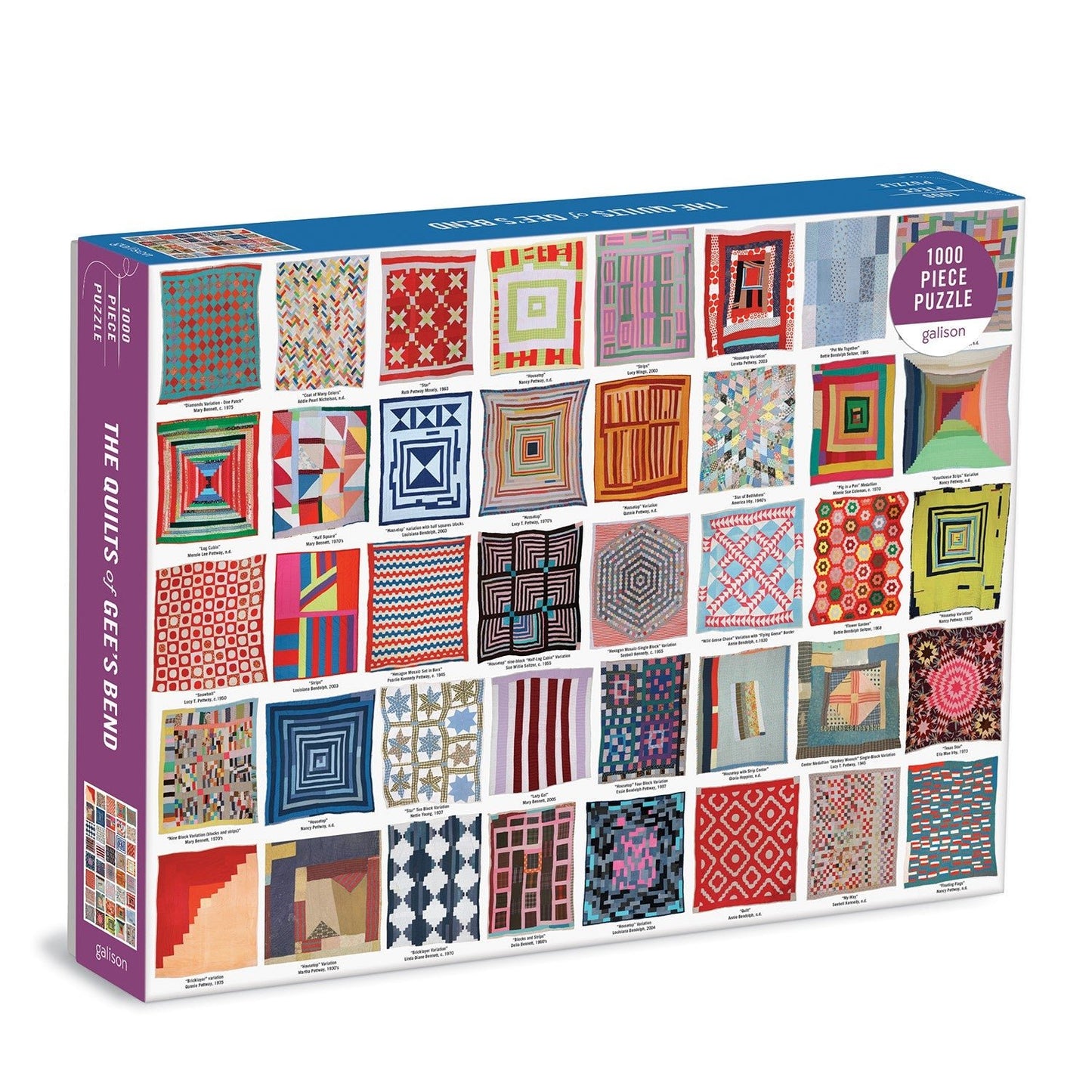 Quilts of Gees Bend 1000 Piece Puzzle - homesewn