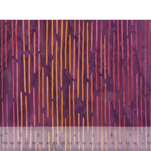 Rain Batik - Purple - Bit by Bit - homesewn