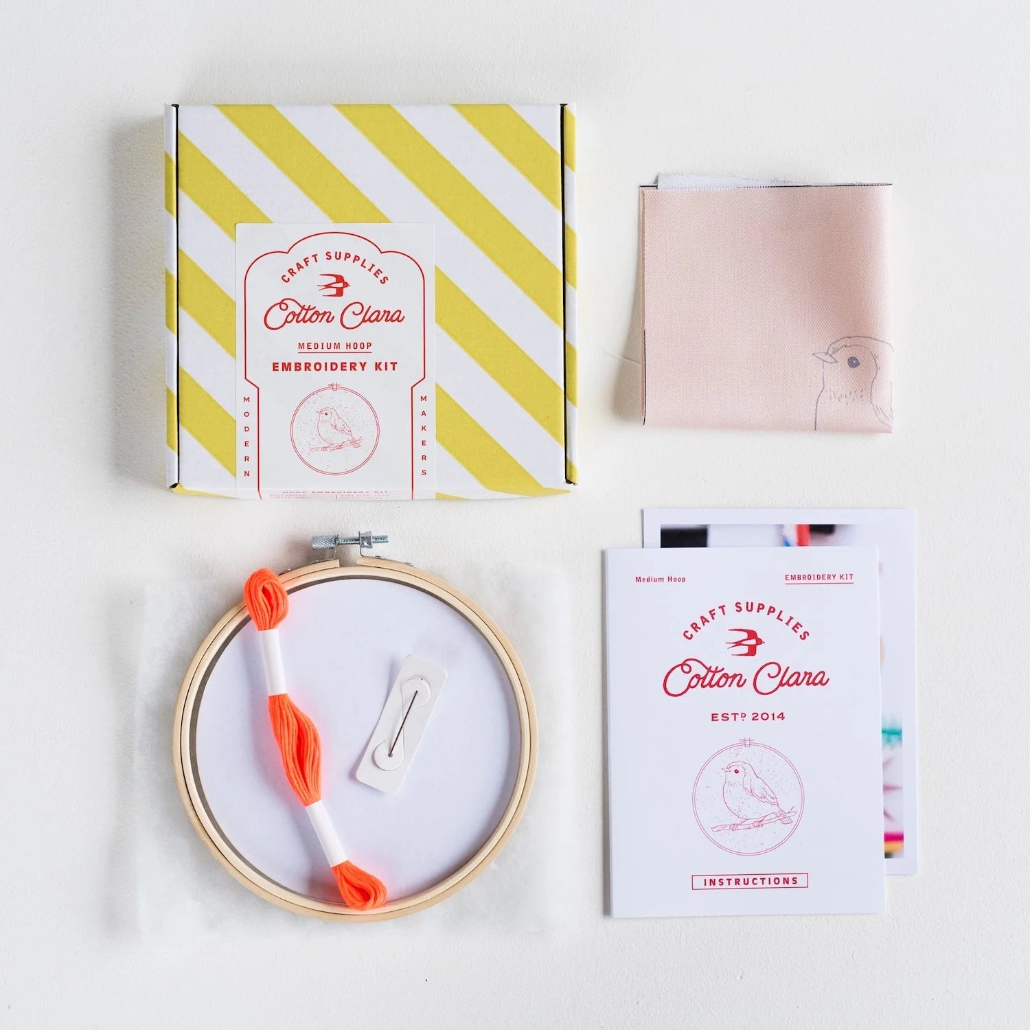 Robin Embroidery Hoop Kit - homesewn