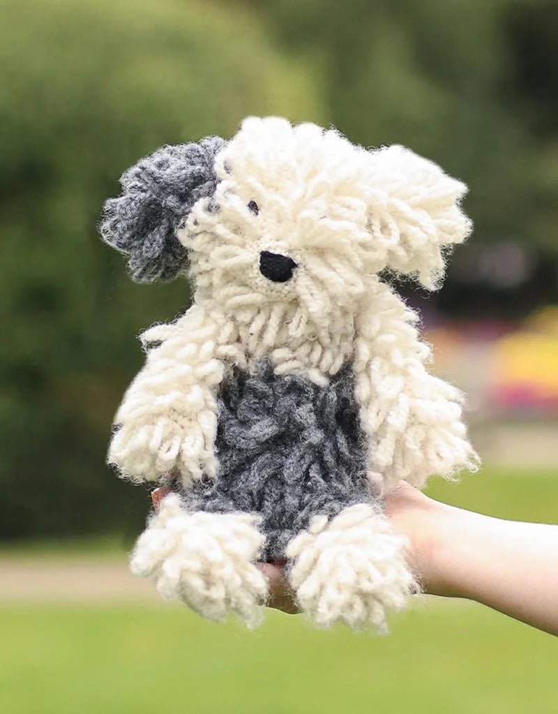 Samson the Old English Sheepdog Kit - homesewn