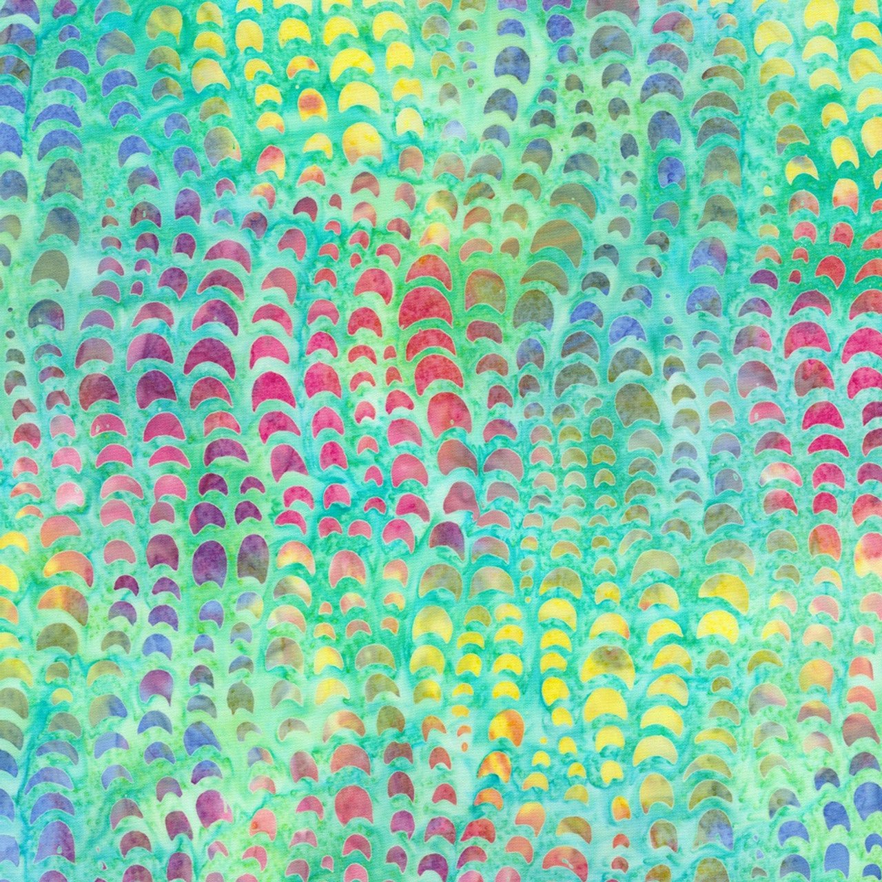 SCALES - TROPICAL - TUTTI FRUTTI BATIK - homesewn