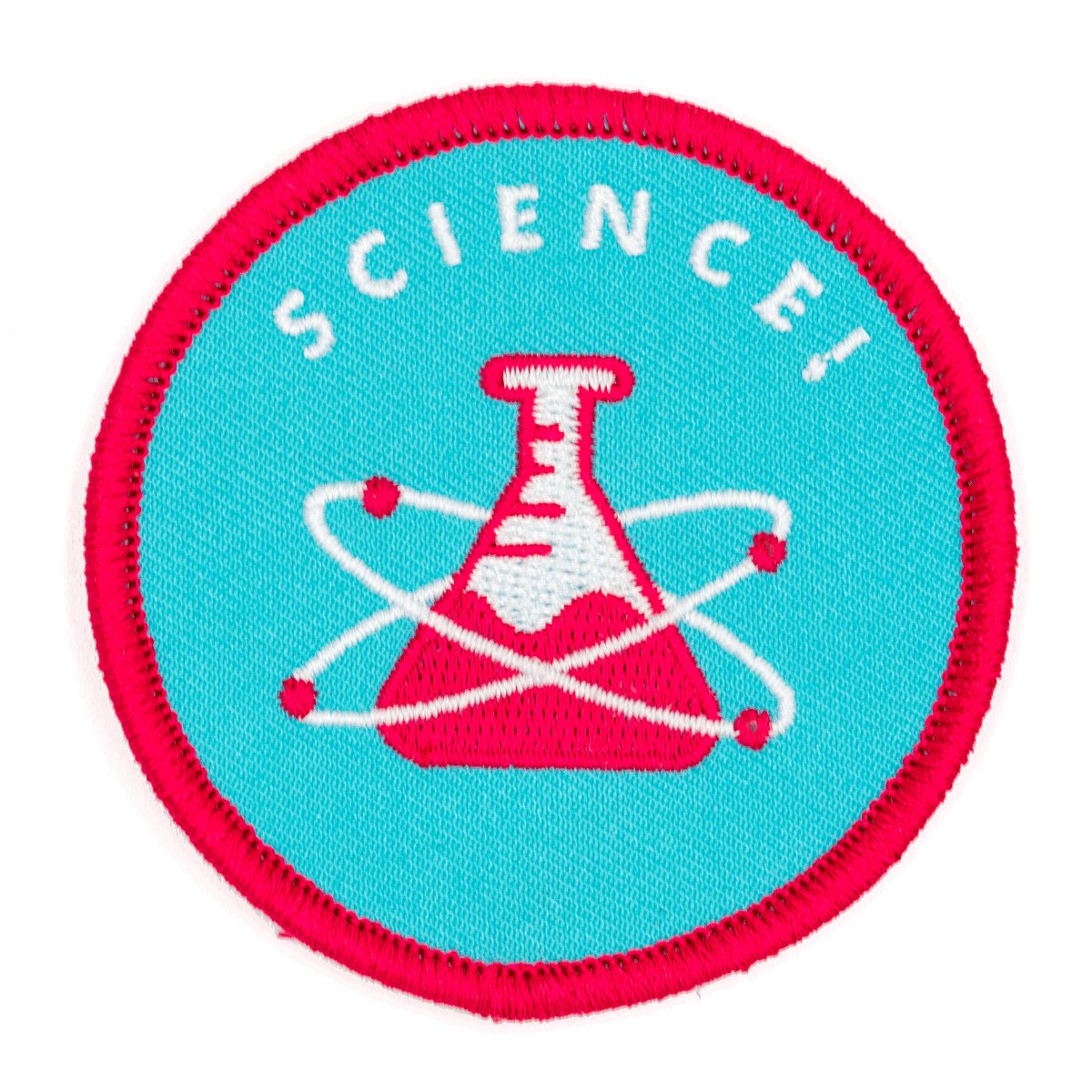 Science Embroidered Iron - On Patch - homesewn