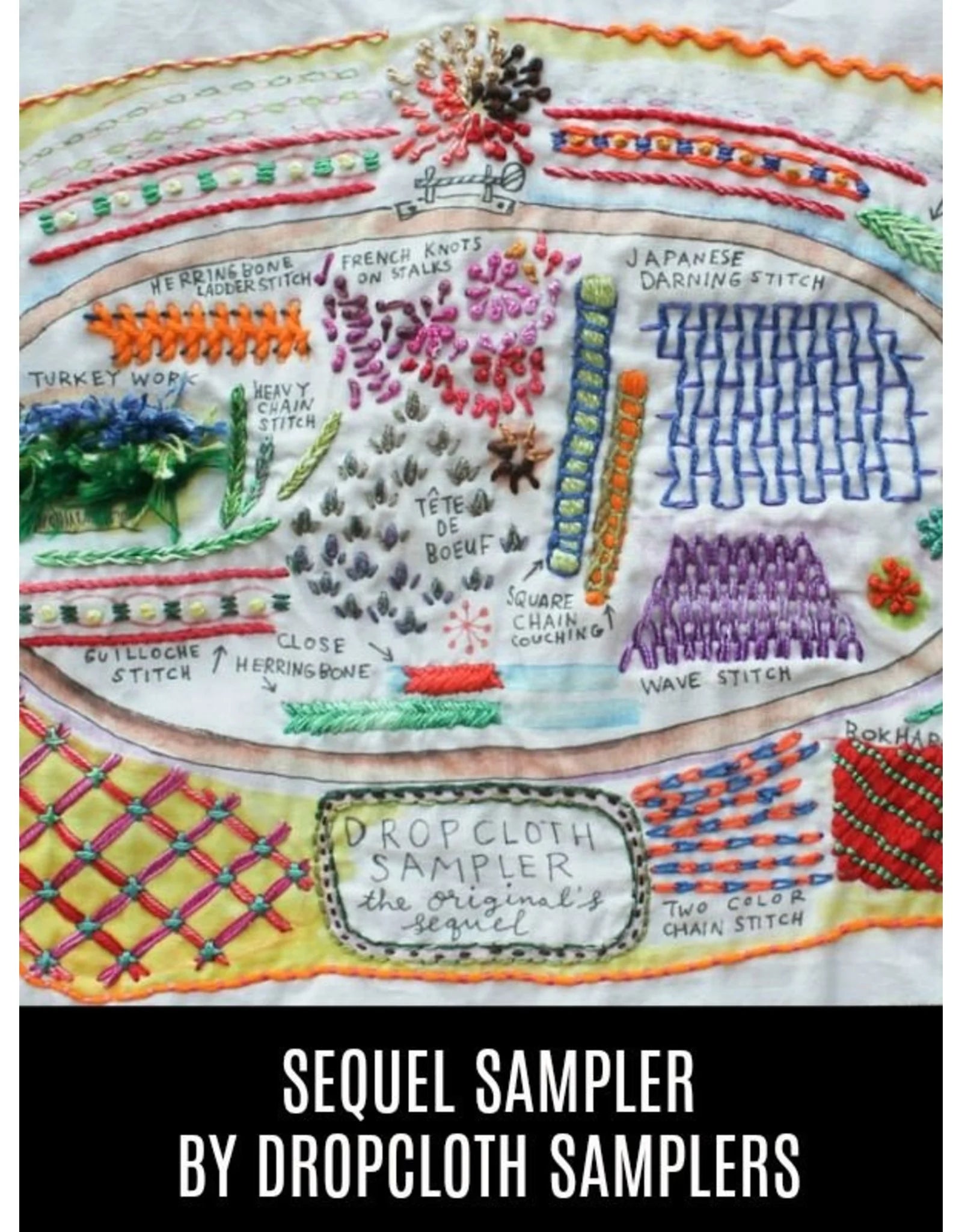 Sequel Sampler - Embroidery Project - homesewn