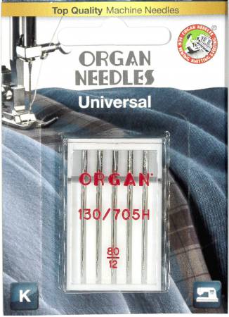 Sewing Machine Needles - Organ Universal 80/12 - homesewn