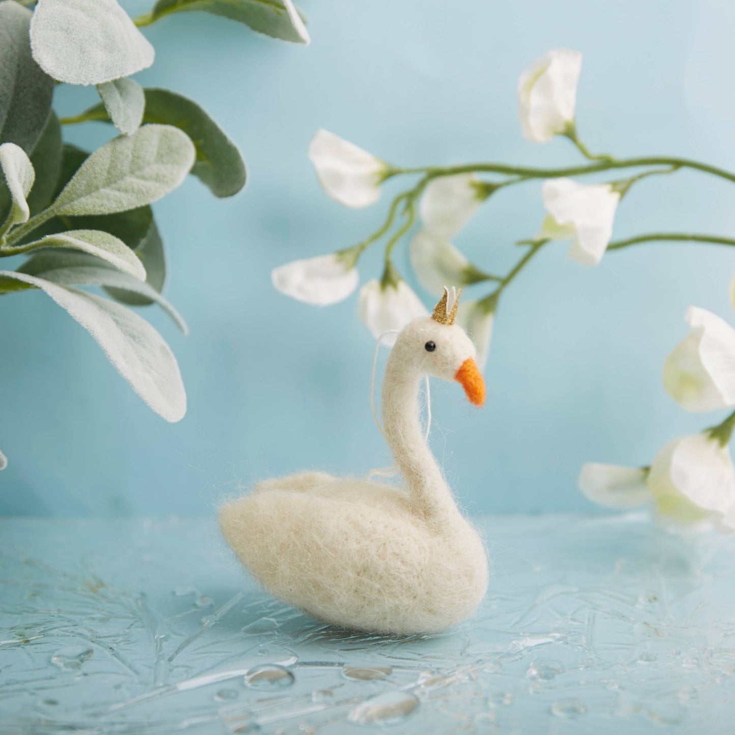 Simply Make Needle Felting Kit - Swan - homesewn