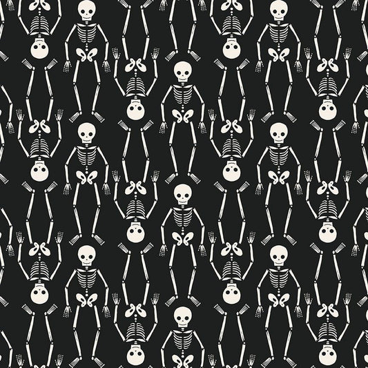 Skeletons - Harvest Moon - Halloween - homesewn