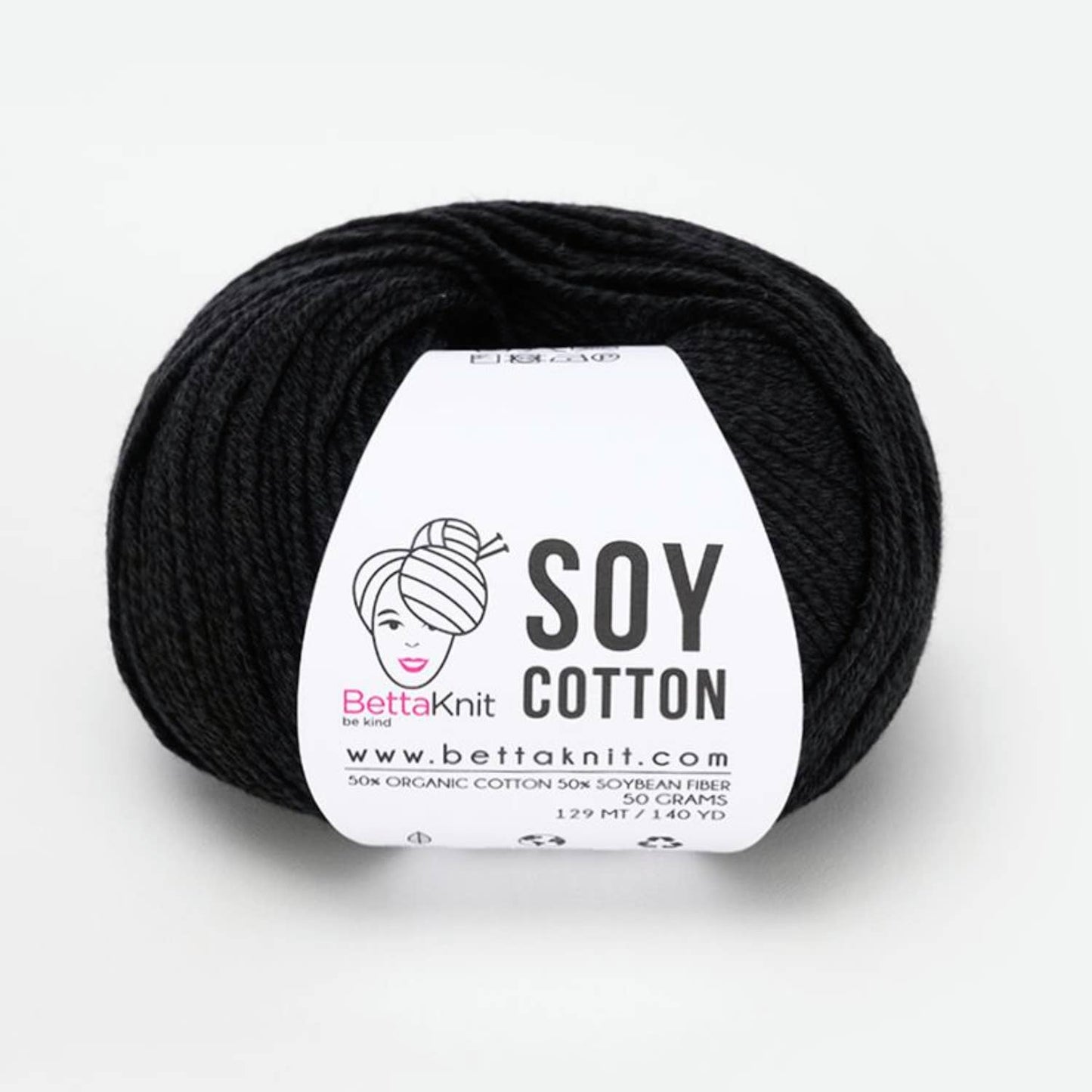 Soy Cotton - Black - homesewn