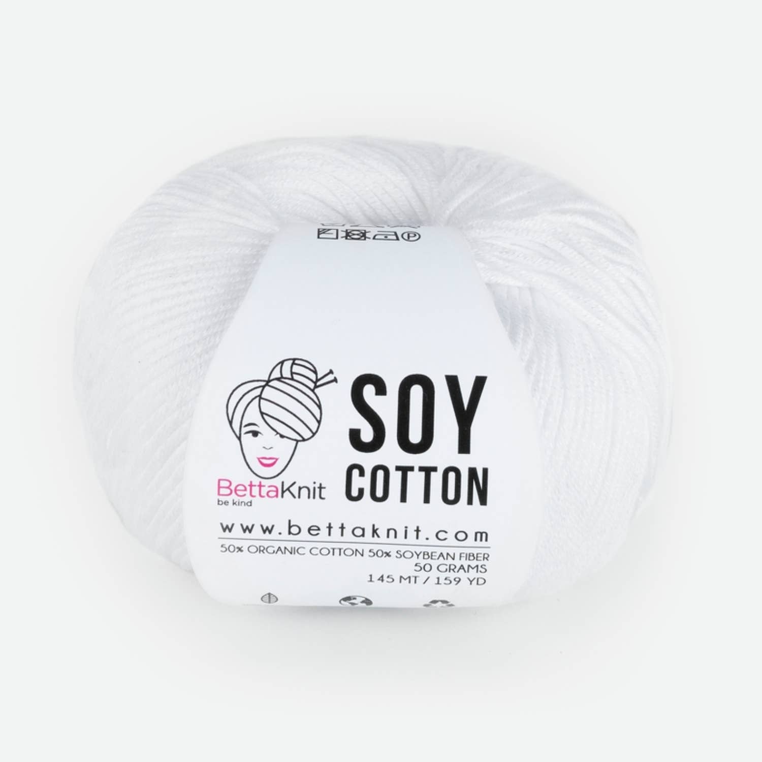 Soy Cotton - White - homesewn