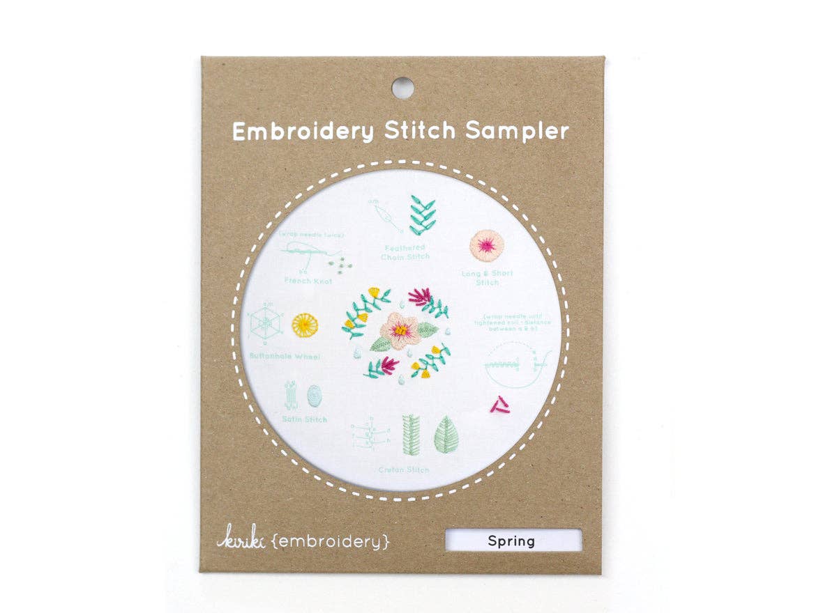 Spring Embroidery Kit - homesewn