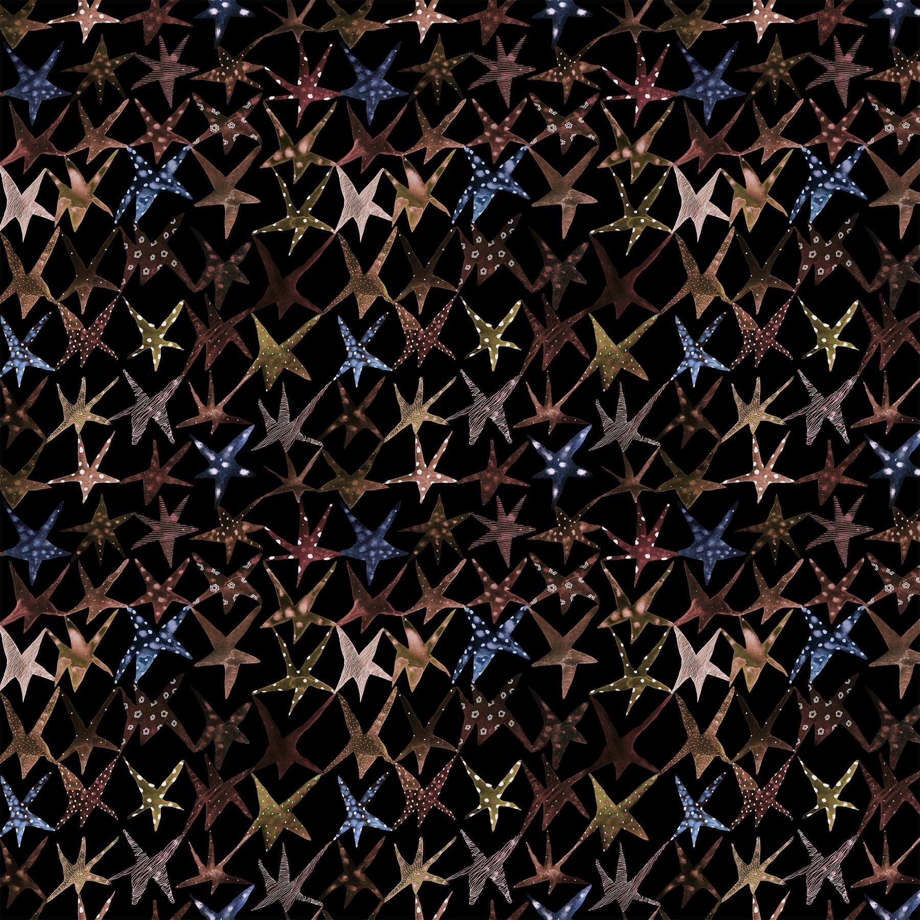 Stars - Black - Galaxies - homesewn