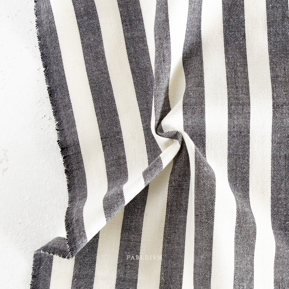 Stripe in Licorice - homesewn